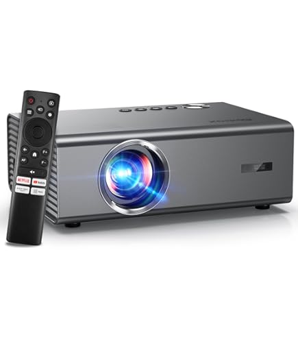 Amazon.co.jp: プロジェクター 4K 小型【Netflix公式ライセンス & 超